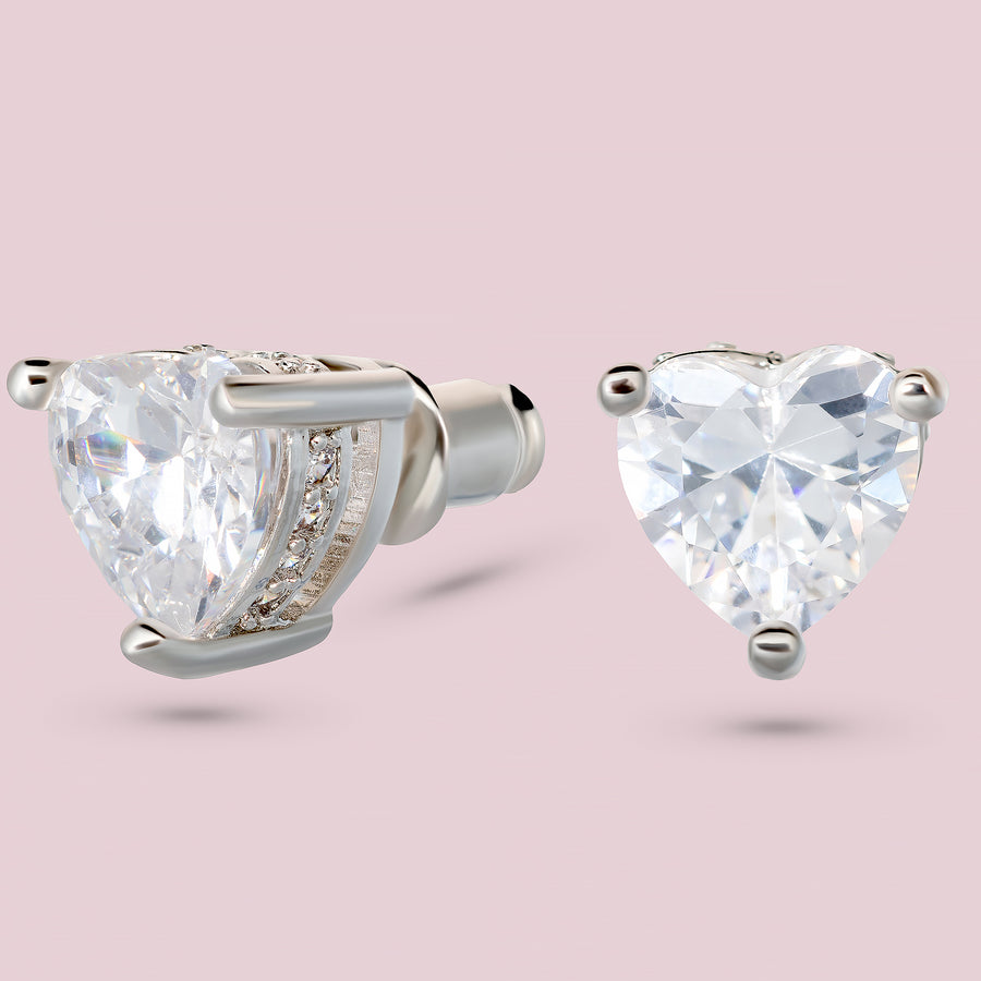 CANDY HEART Earring (Silver)