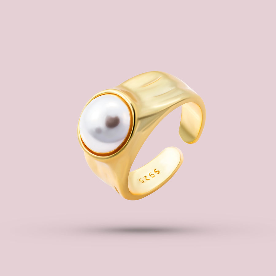 CAVE PEARL Ring - Gold