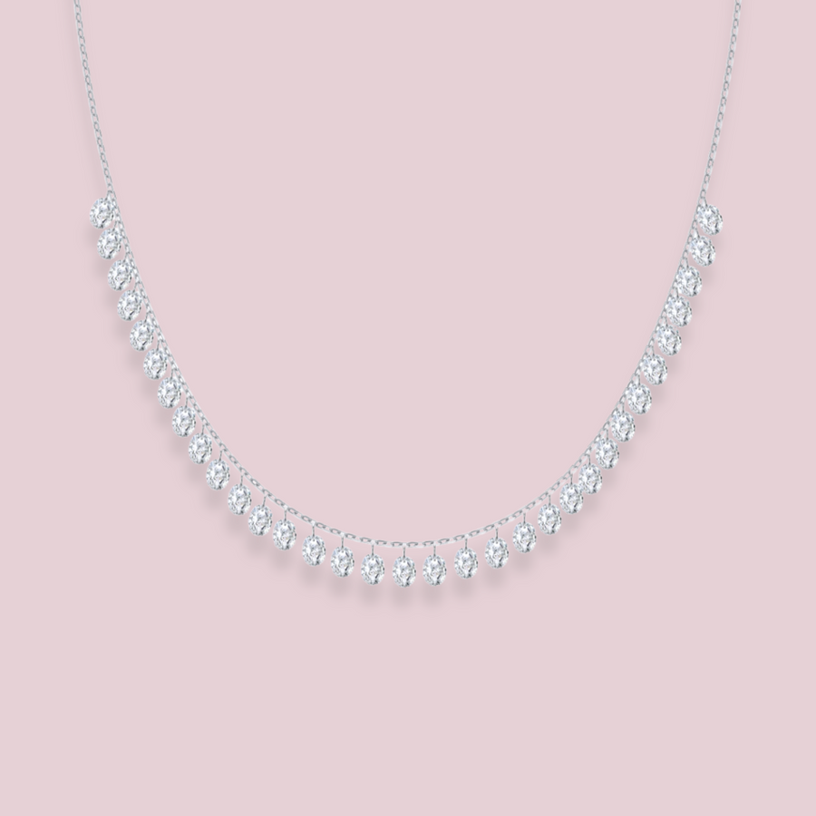BLOOM Pendant Necklace (Silver)