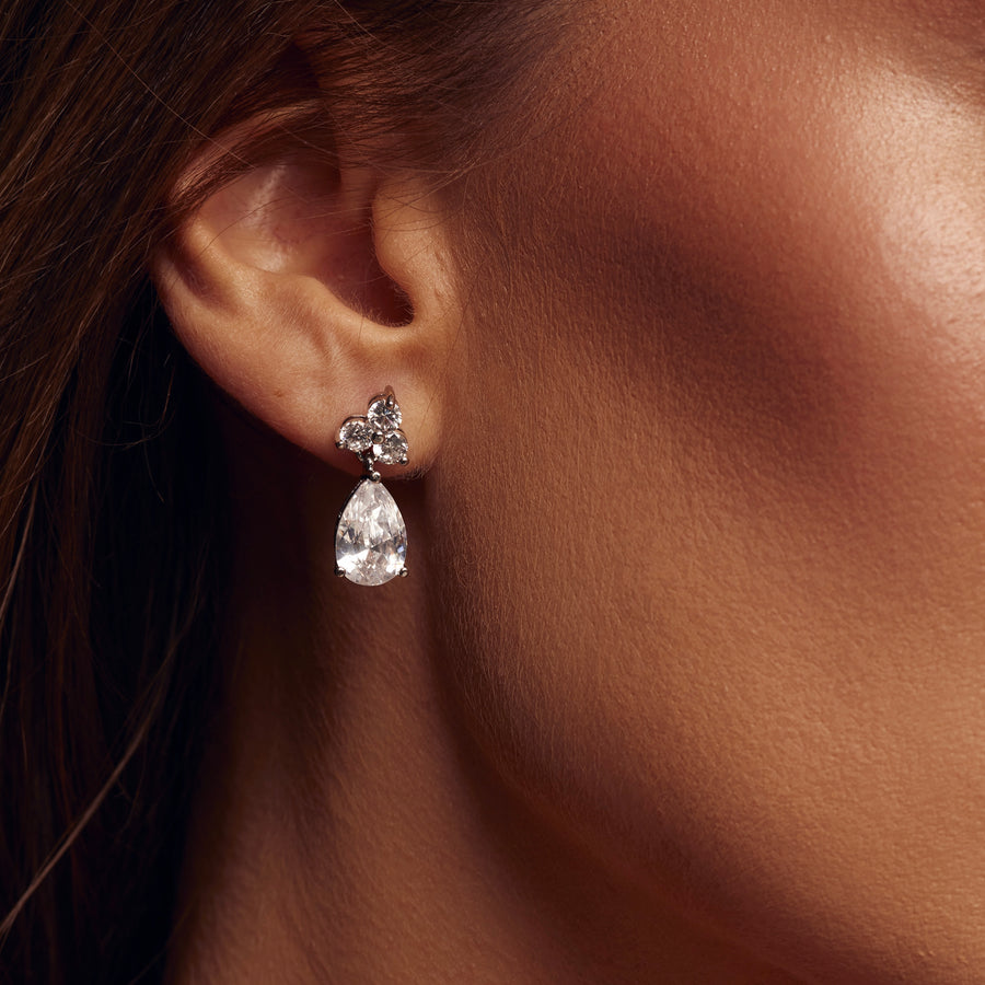 GOLDENCOMB Earrings (Silver)