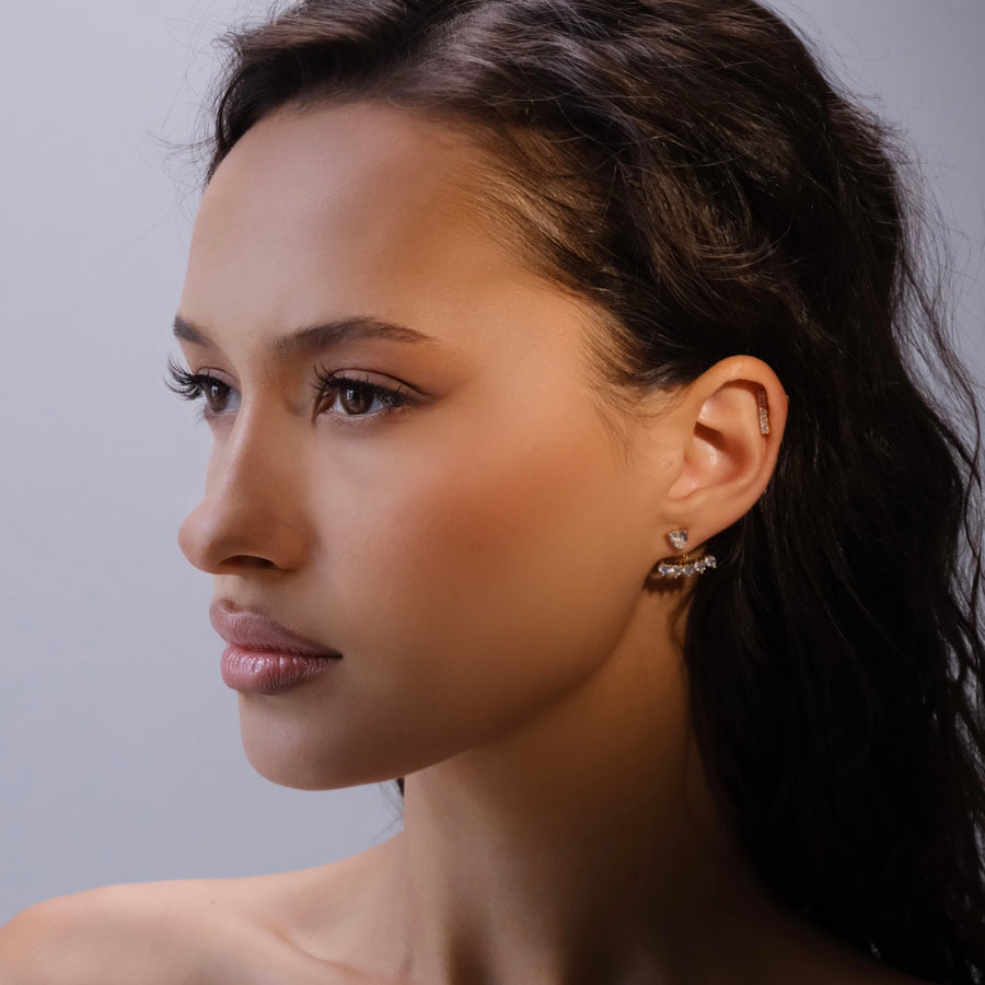 BEE WING Earrings (Gold)
