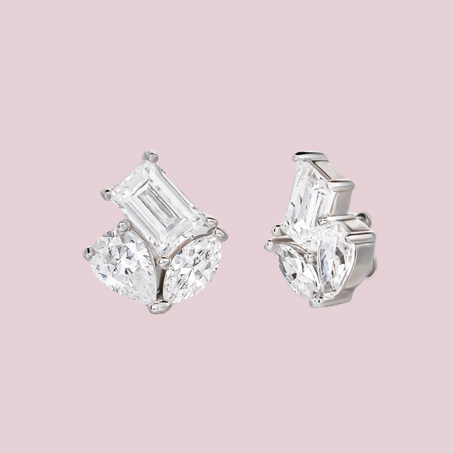 HONEY BUZZ Earrings (Silver)