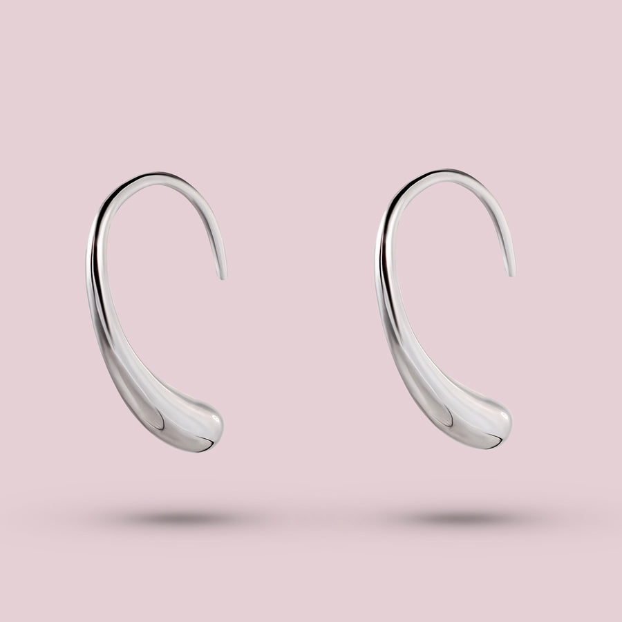 WAVE Earrings - Silver