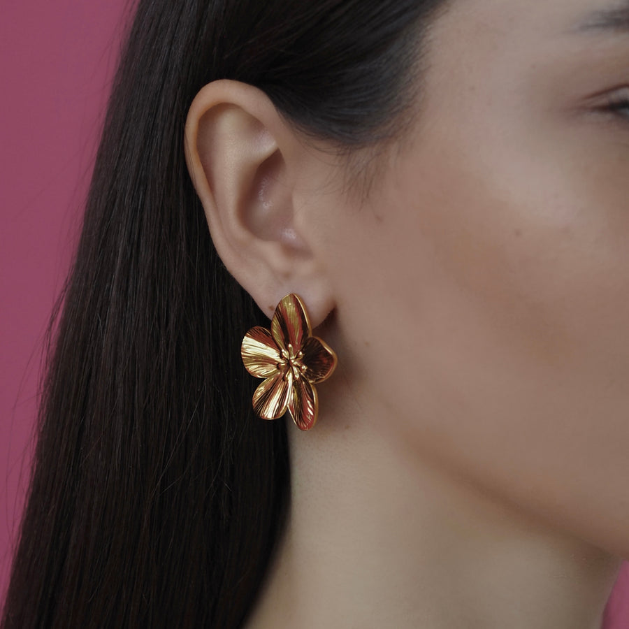 HIBISCUS FLOWER Earrings