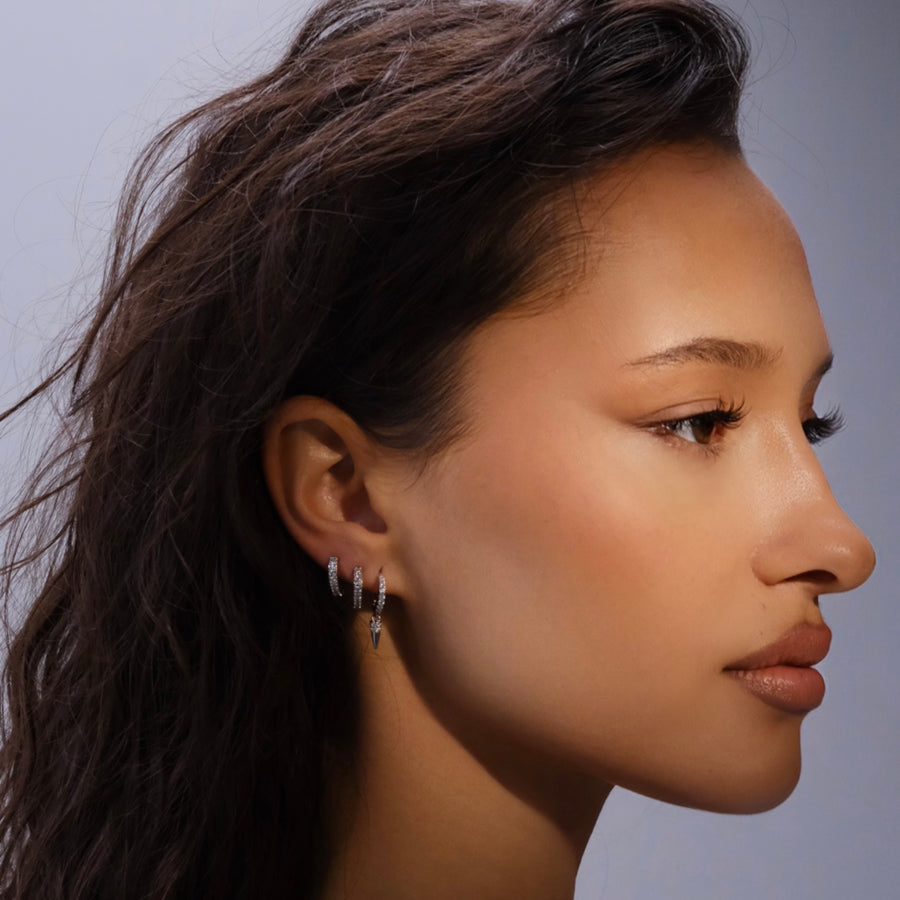 STING Earrings (Silver)