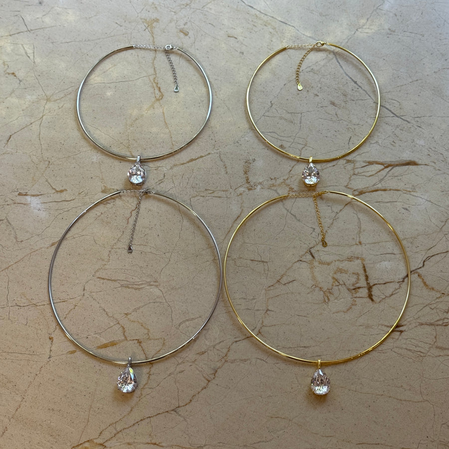LAST DROP Necklace (silver)