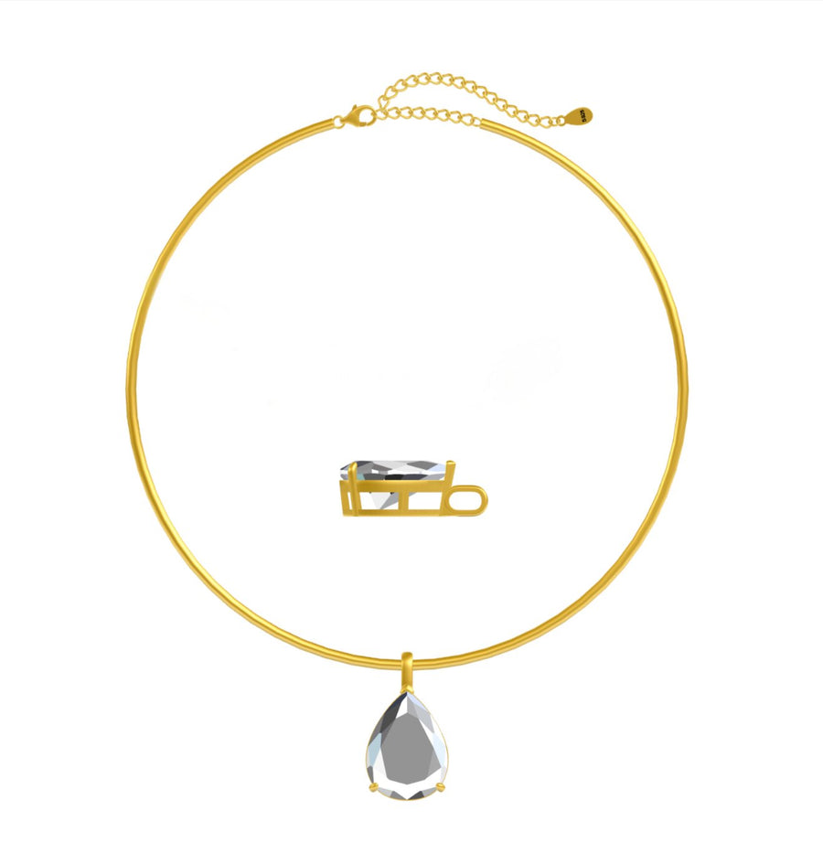LAST DROP Necklace (silver)