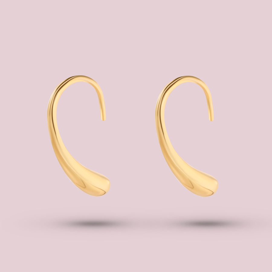 WAVE Earrings - Gold