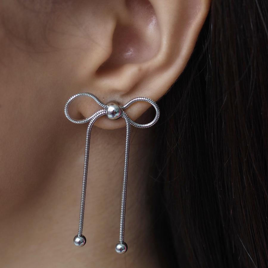 THIN BOW Earrings