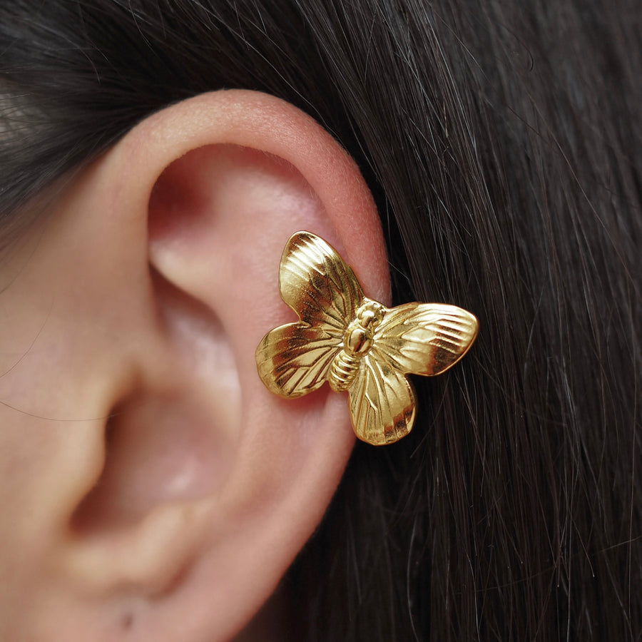 PIERIDAE BUTTERFLY Ear Cuff