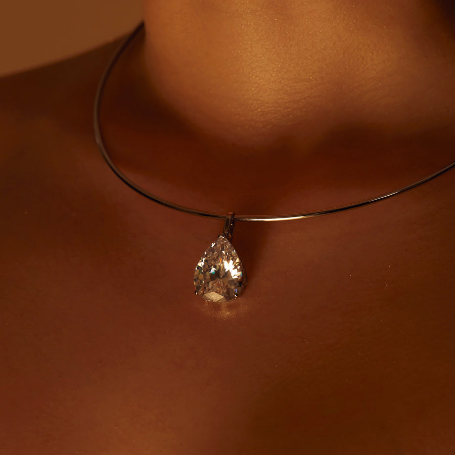LAST DROP Necklace (silver)