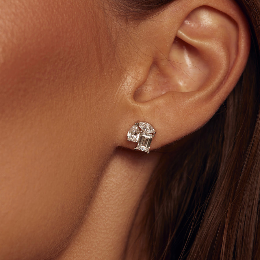 HONEY BUZZ Earrings (Silver)