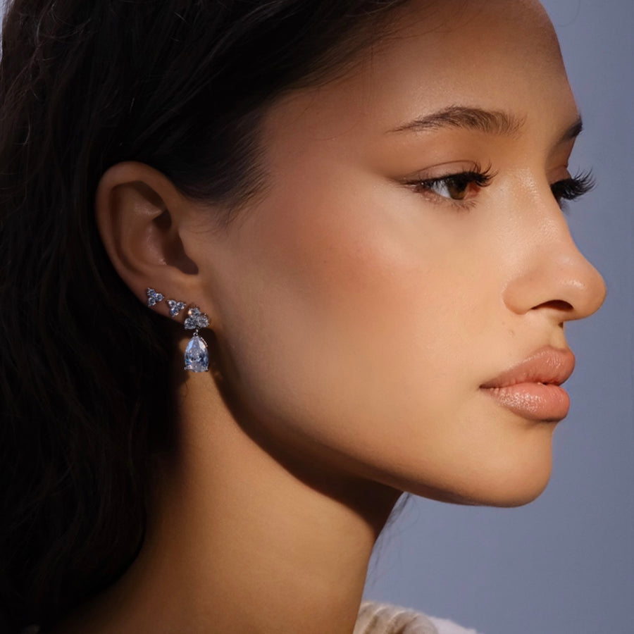 GOLDENCOMB Earrings (Silver)