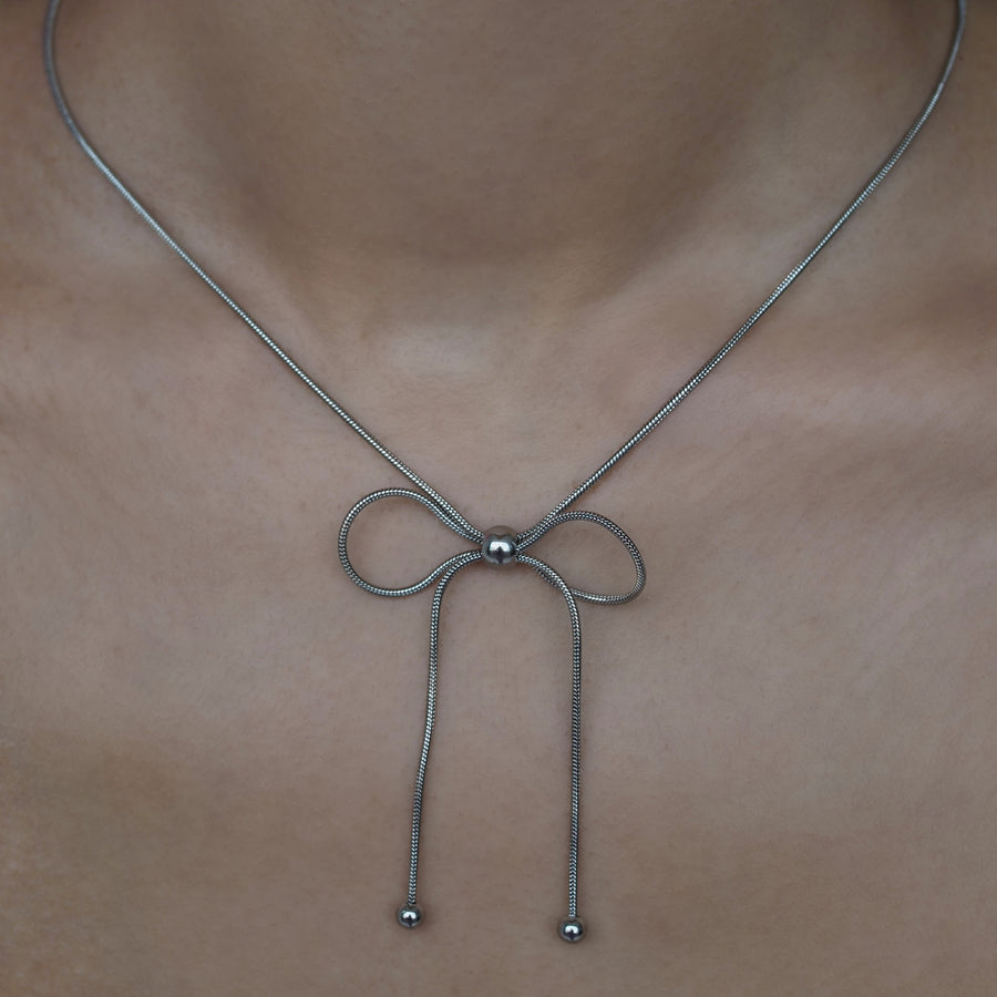 THIN BOW Necklace