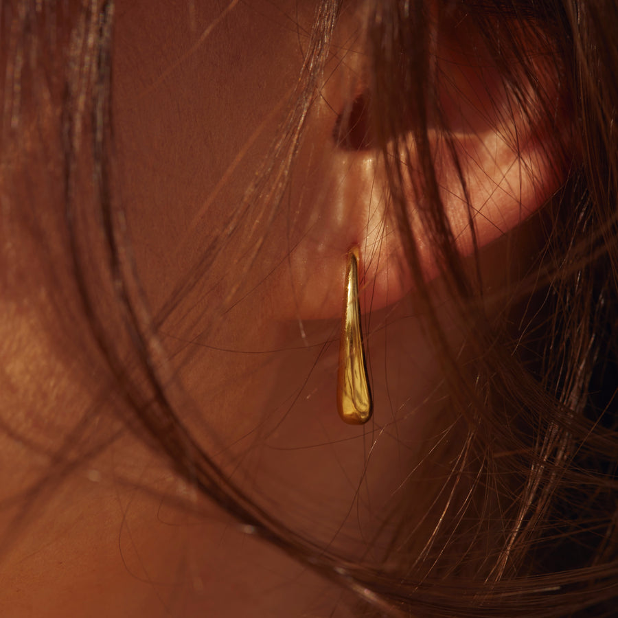 WAVE Earrings - Gold