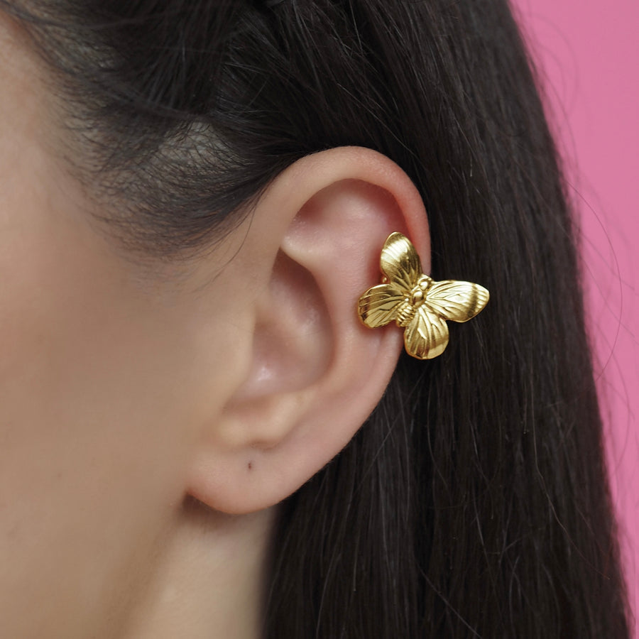 PIERIDAE BUTTERFLY Ear Cuff