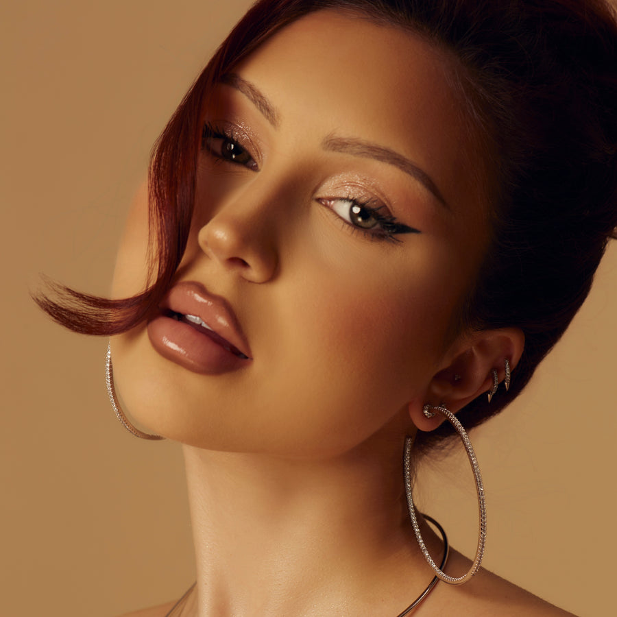 ORPHIC Hoop Earrings (Silver)