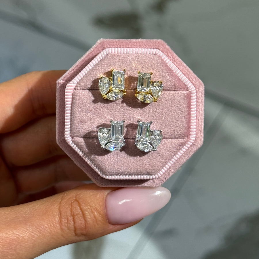 HONEY BUZZ Earrings (Silver)