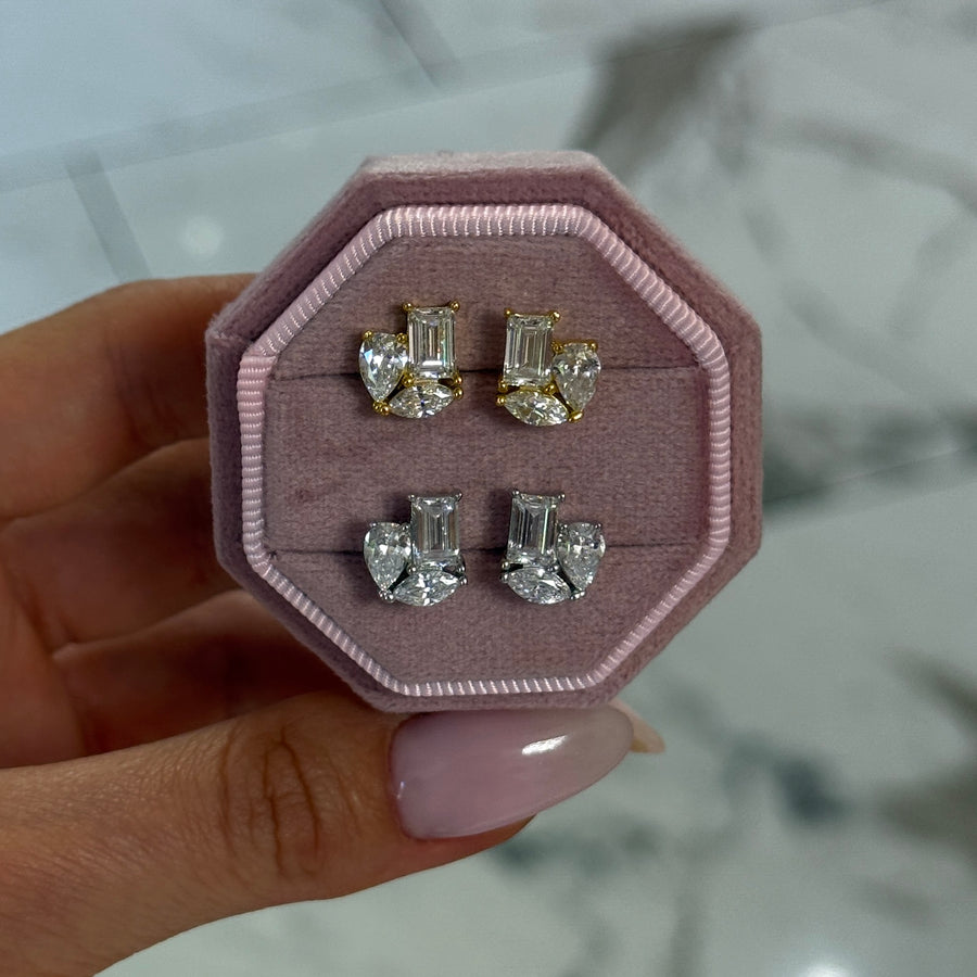 HONEY BUZZ Earrings (Silver)
