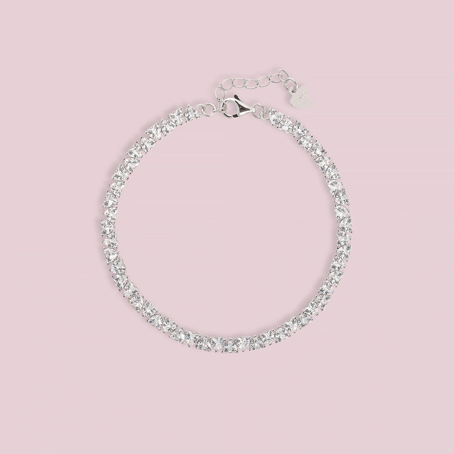 FEMME Bracelet - White (Silver)