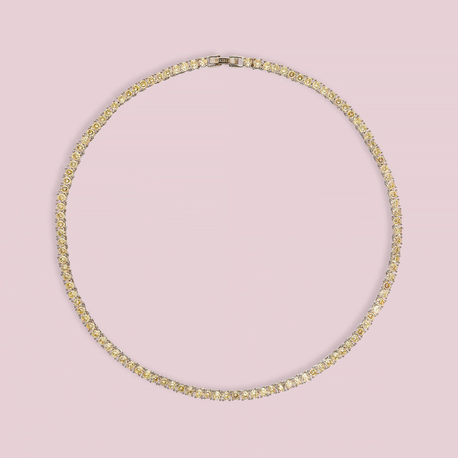 ELEVATED Necklace - Yellow (Silver)