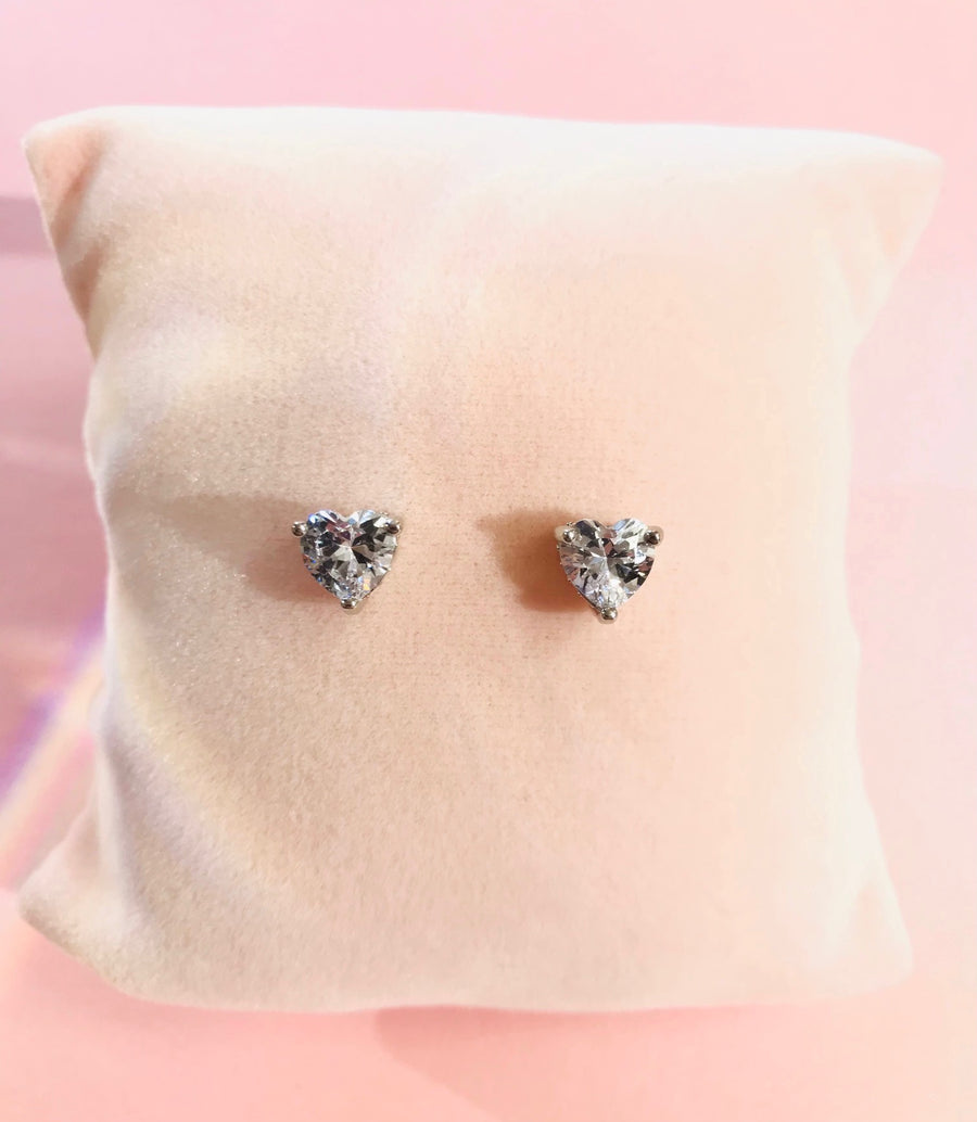 CANDY HEART Earring (Silver)