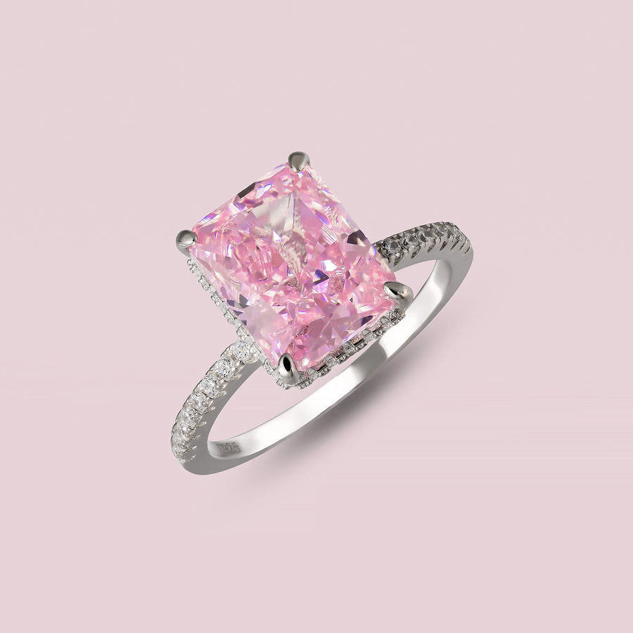 SWEET PROMISE Ring - Pink (Silver)