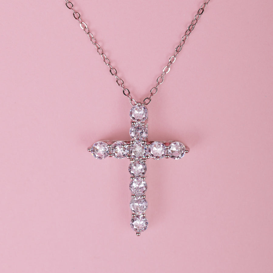 CANDY CROSS Pendant Necklace