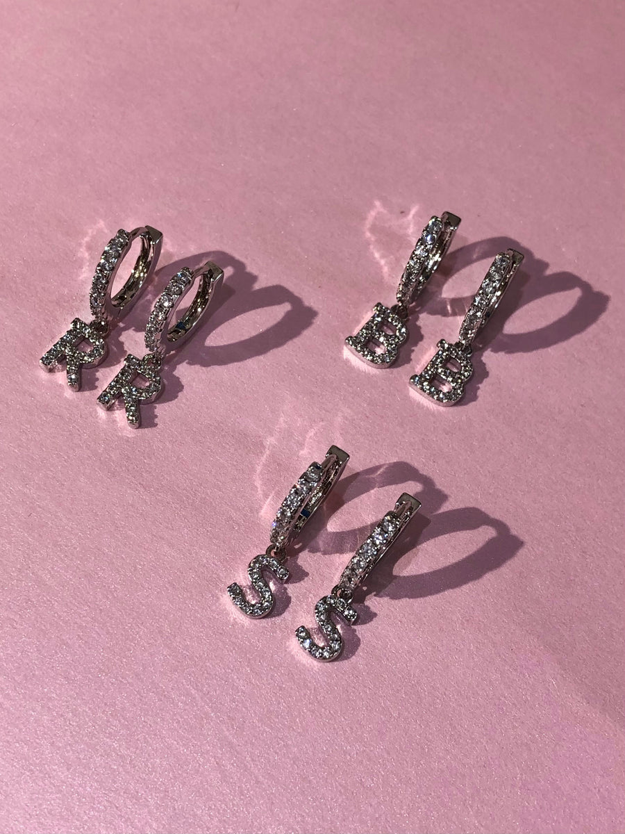 FETISH Letter Earrings